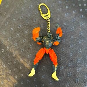Denver Broncos Robot Keychain Football Game Sport